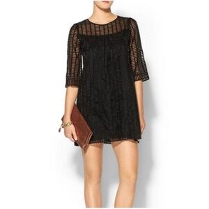 JOA little black shift dress